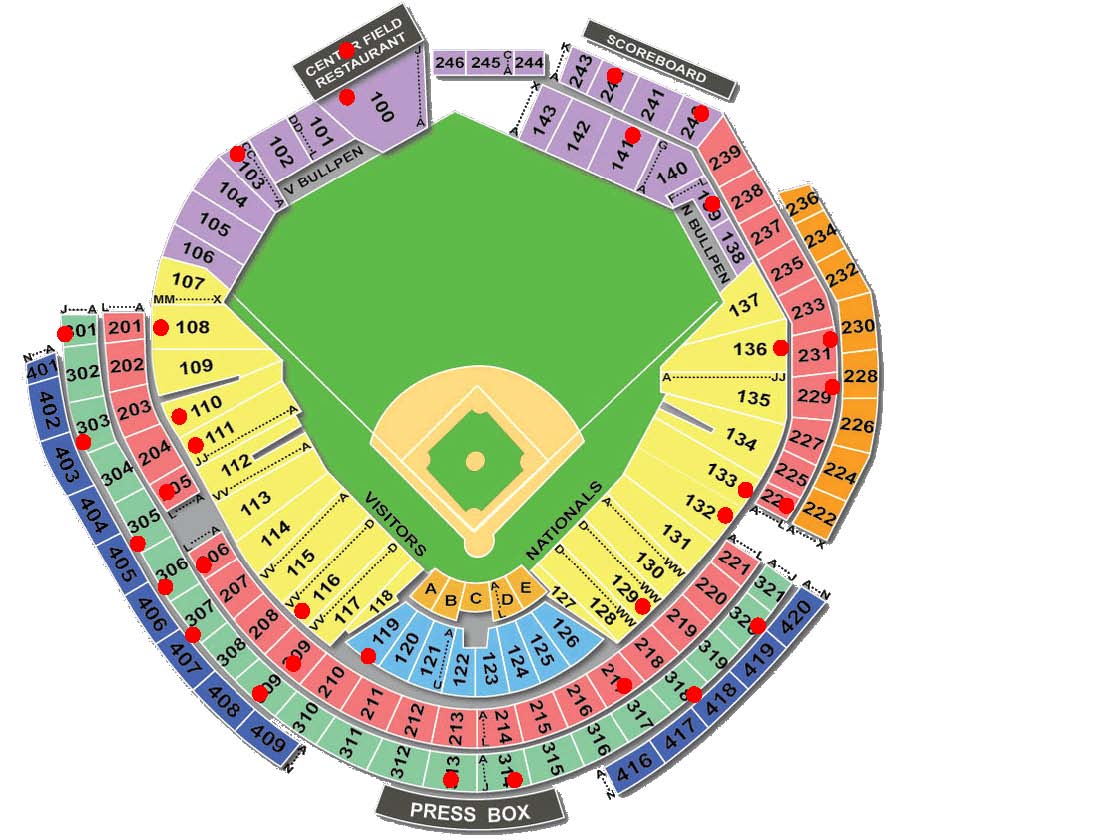 Nationals Park Ballpark Beer Review / BeerGraphs